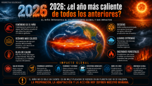 Cuando el océano decide el clima: El Niño y la carrera hacia el año más caliente