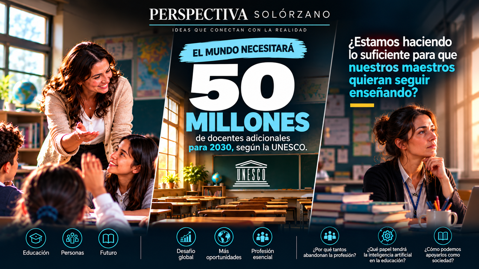 ¿La sociedad exige a los docentes más de lo que está dispuesta a reconocerles?